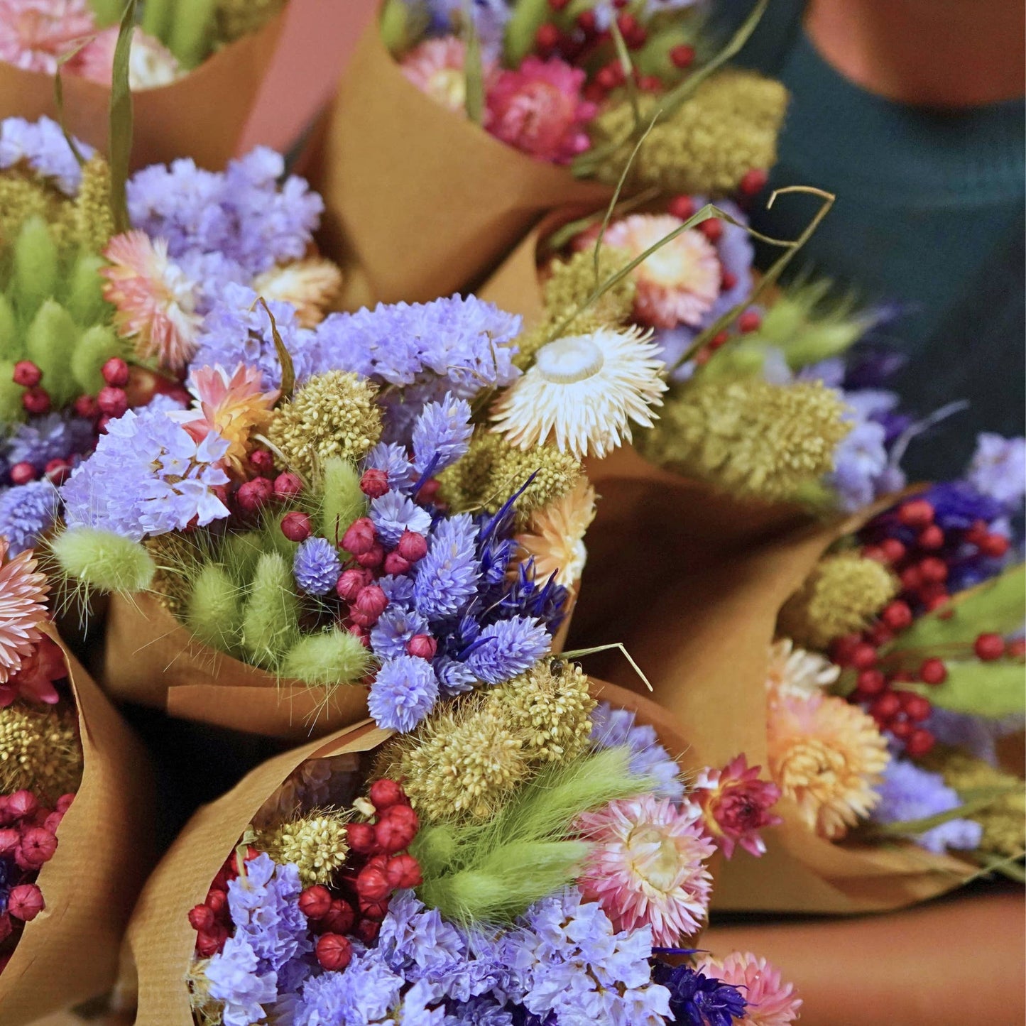 Dried Flowers - Market More - Purple Dusk