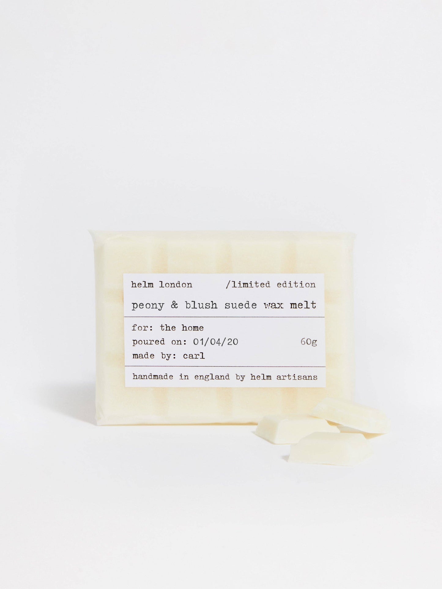 Peony & Blush Suede Wax Melt