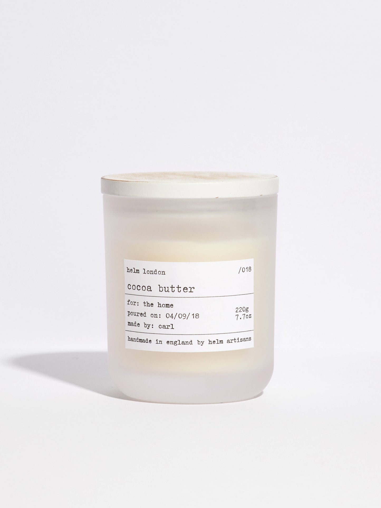 Cocoa Butter Signature Candle