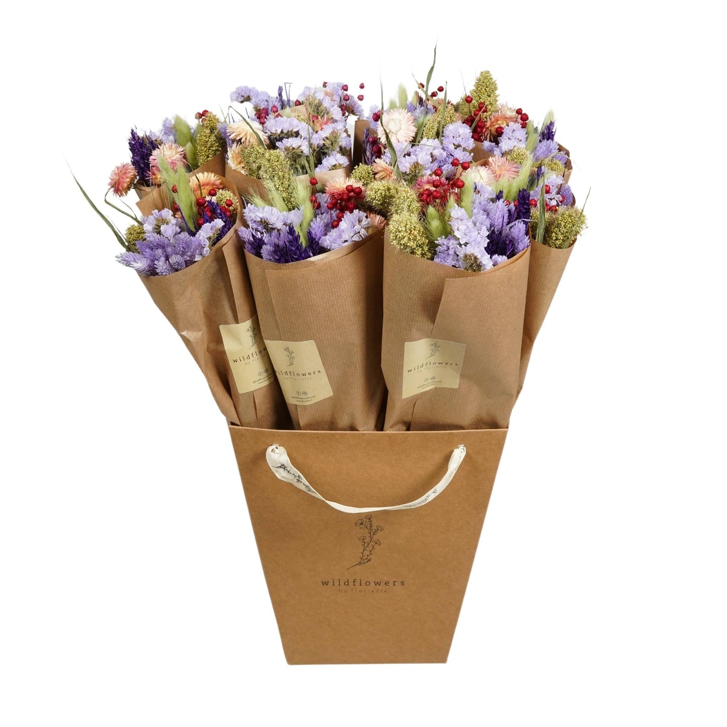 Dried Flowers - Market More - Purple Dusk