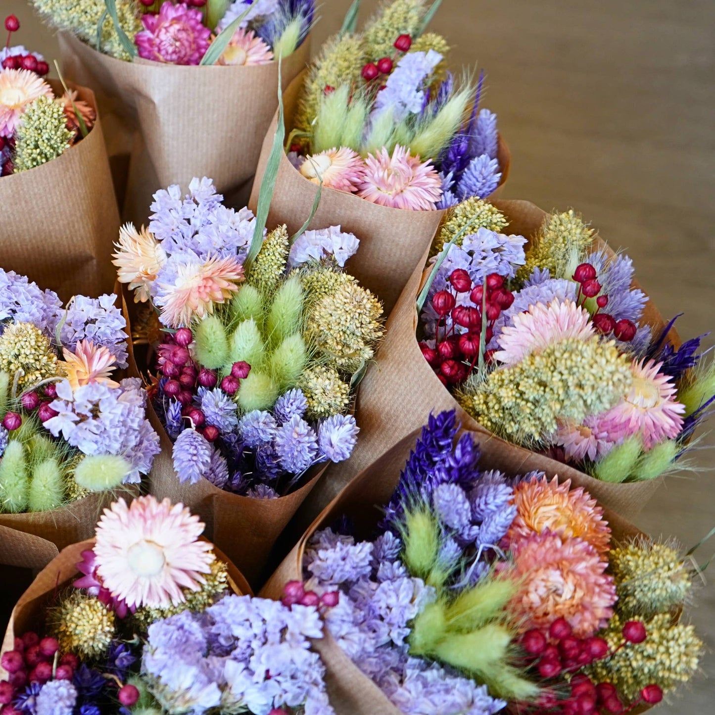 Dried Flowers - Market More - Purple Dusk