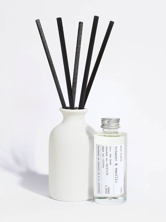 Tobacco & Vanilla Ceramic Reed Diffuser - 100ml