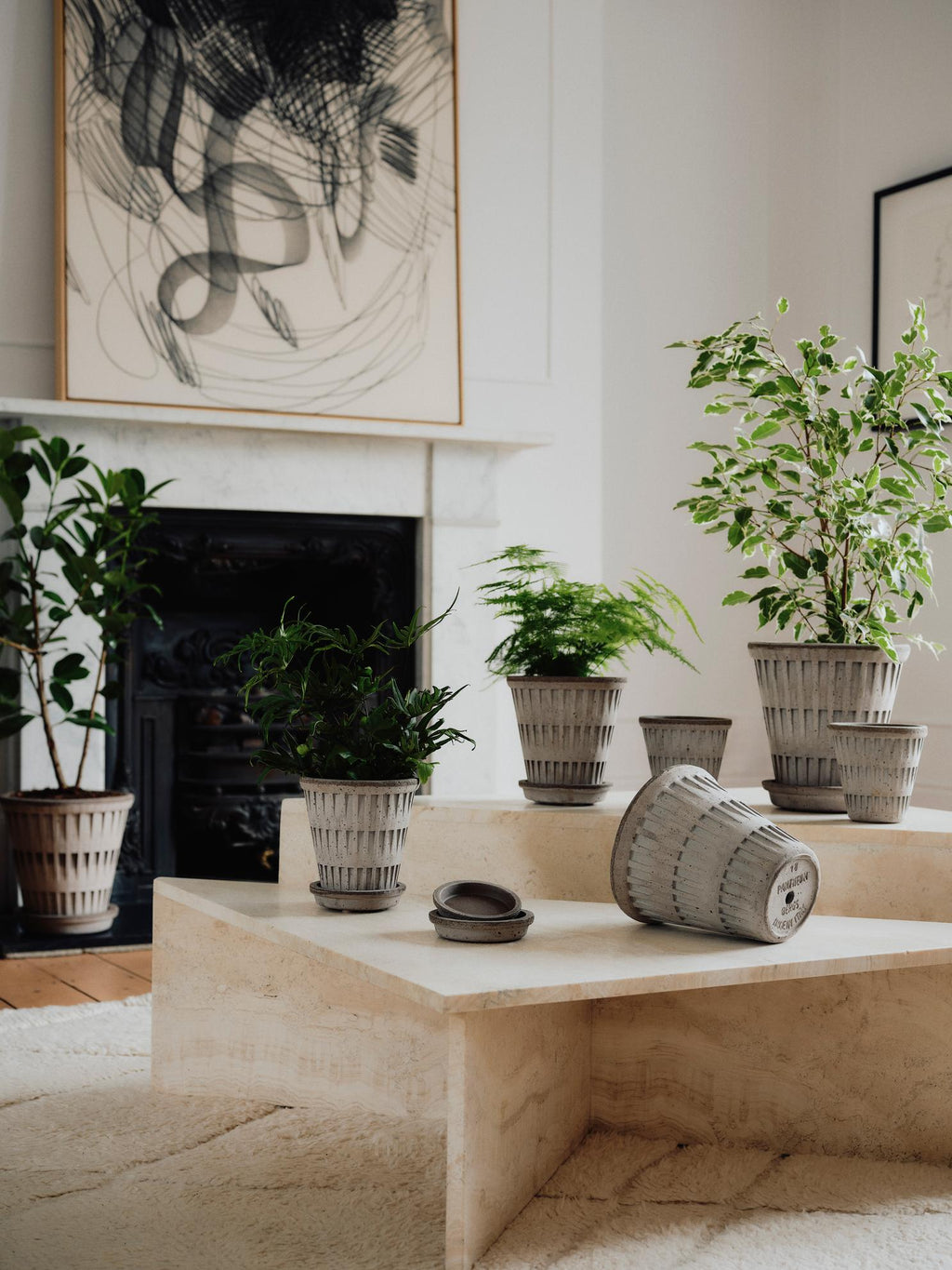 Bergs Potter Pantheon RAW Grey 25cm Pot