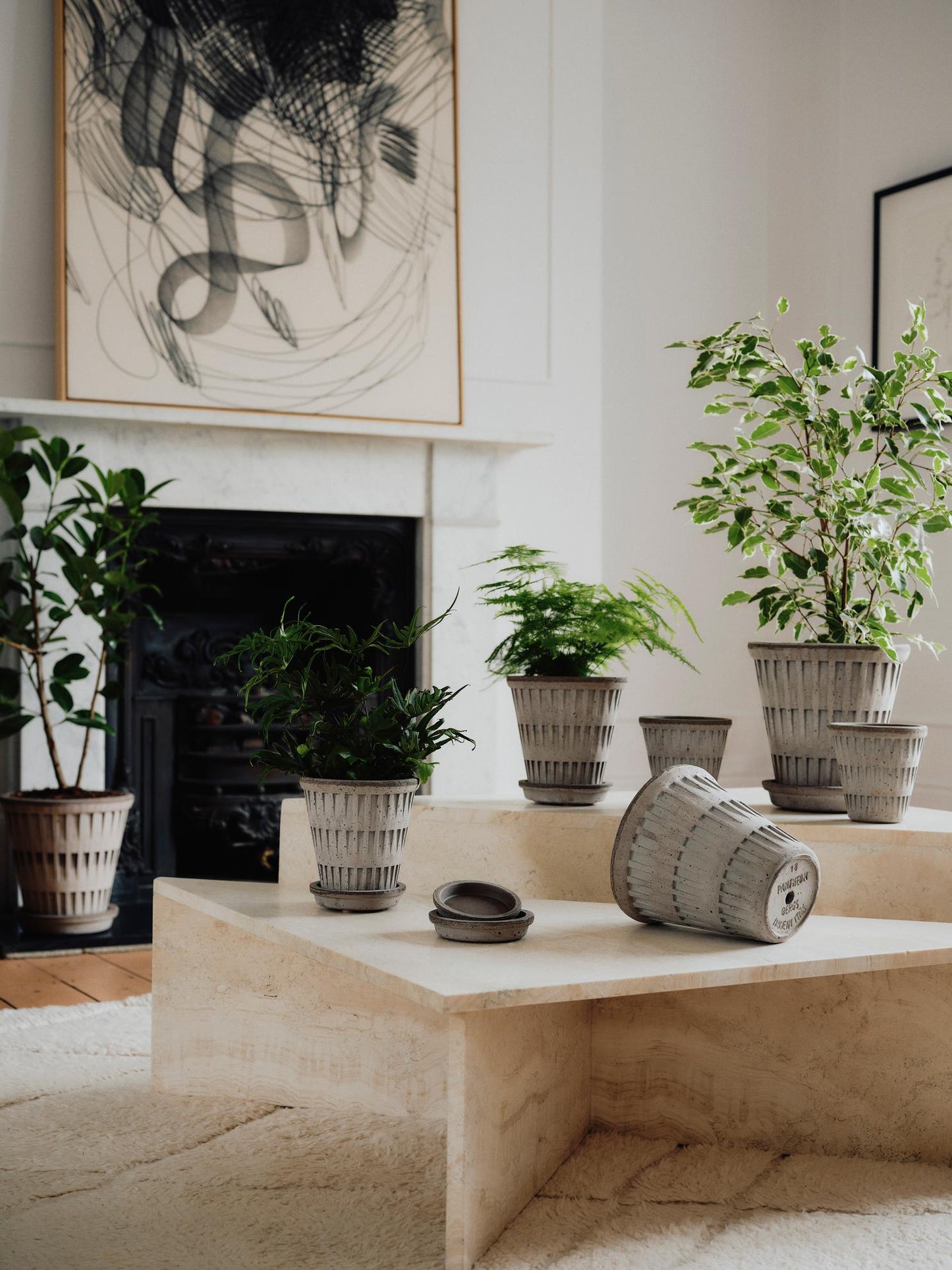 Bergs Potter Pantheon RAW Grey 25cm Pot
