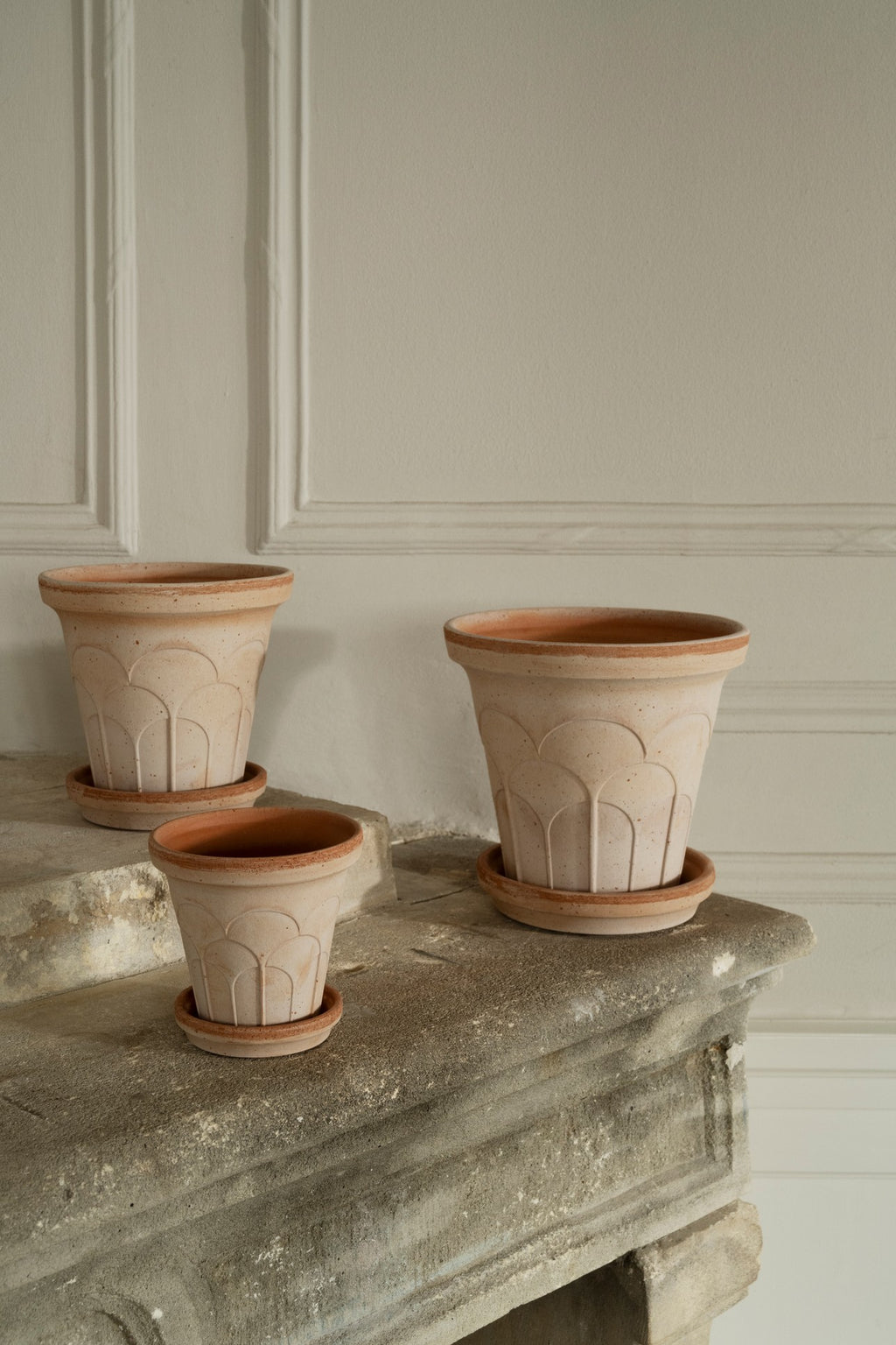 Bergs Potter Fleur Pot + saucer