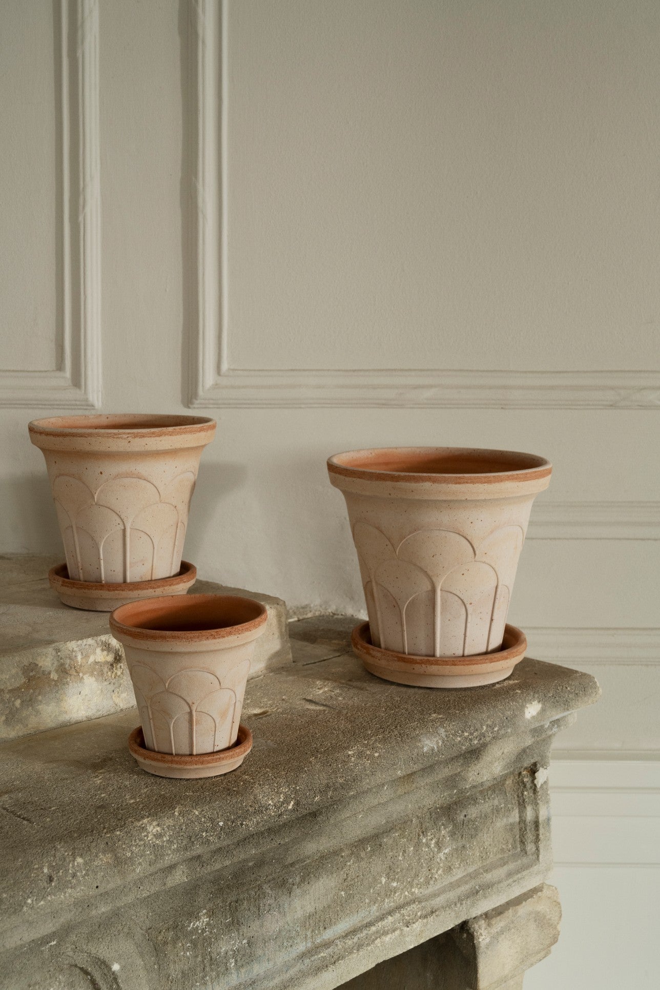 Bergs Potter Fleur Pot + saucer