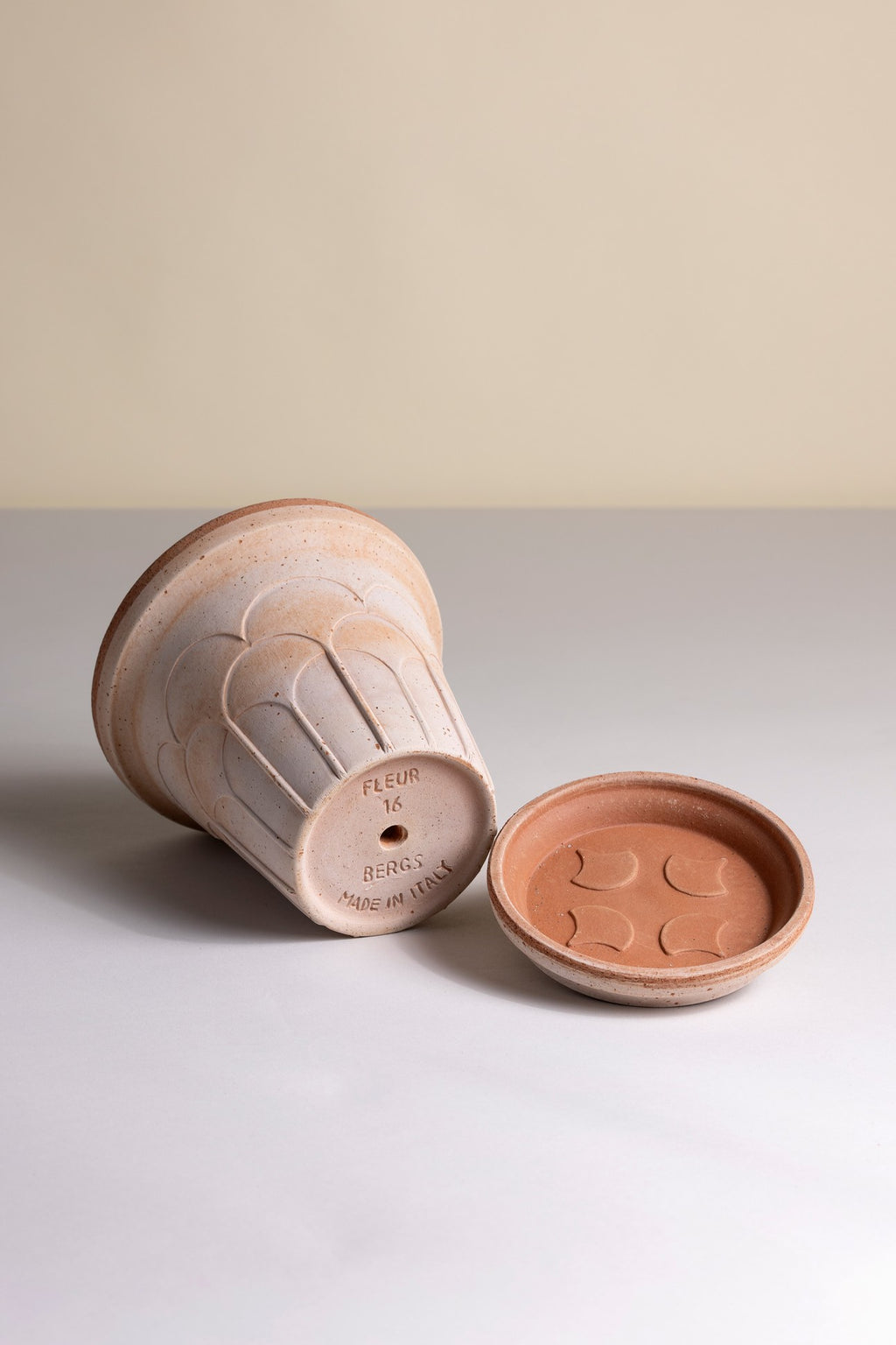Bergs Potter Fleur Pot + saucer