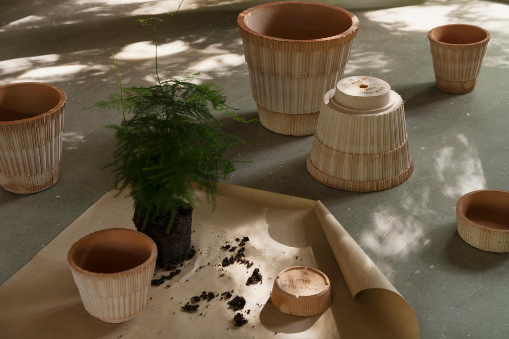 Bergs Potter Atlas Pot + Saucer