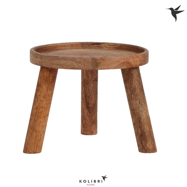 Wooden Foot Stool - 20cm