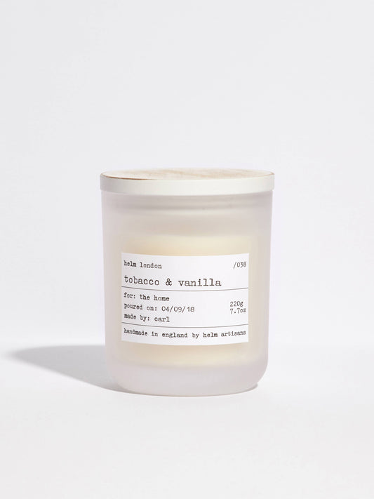 Tobacco & Vanilla Luxury Candle